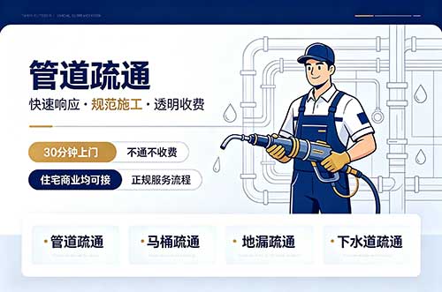 九龙坡管道疏通