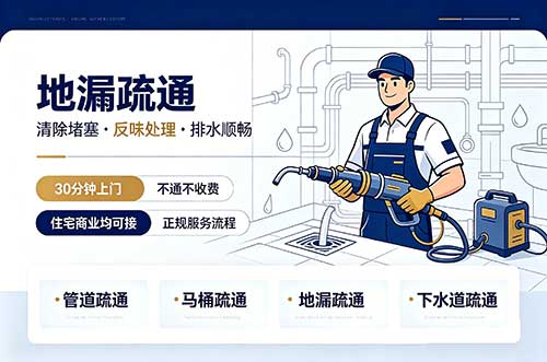 九龙坡地漏疏通